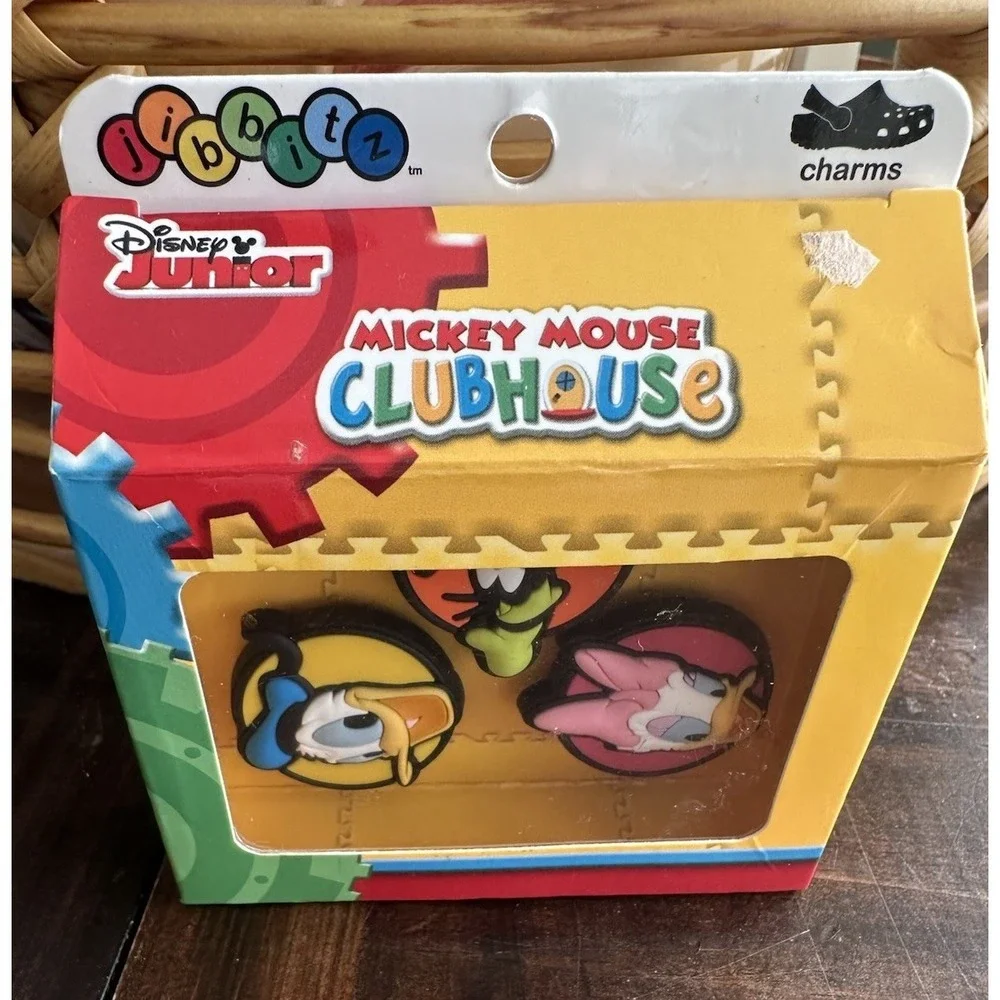 Jibbitz Mickey Mouse‎ Clubhouse Disney Croc Charms Goofy Donald Duck Daisy New